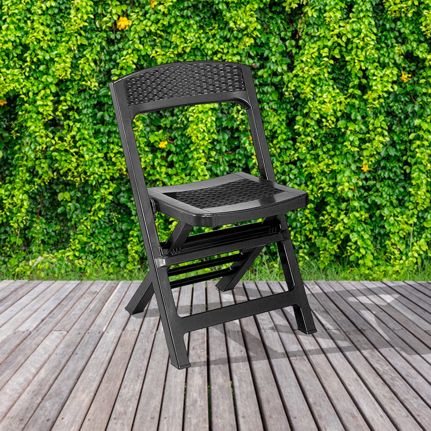 Sedia pieghevole in resina Asso 47 x 48 x 77 cm Progarden