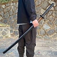 Vista 2 de Espada Katana - Hoja de polipropileno de alta dureza, para actuación y entrenamiento, incluye vaina para Aikido