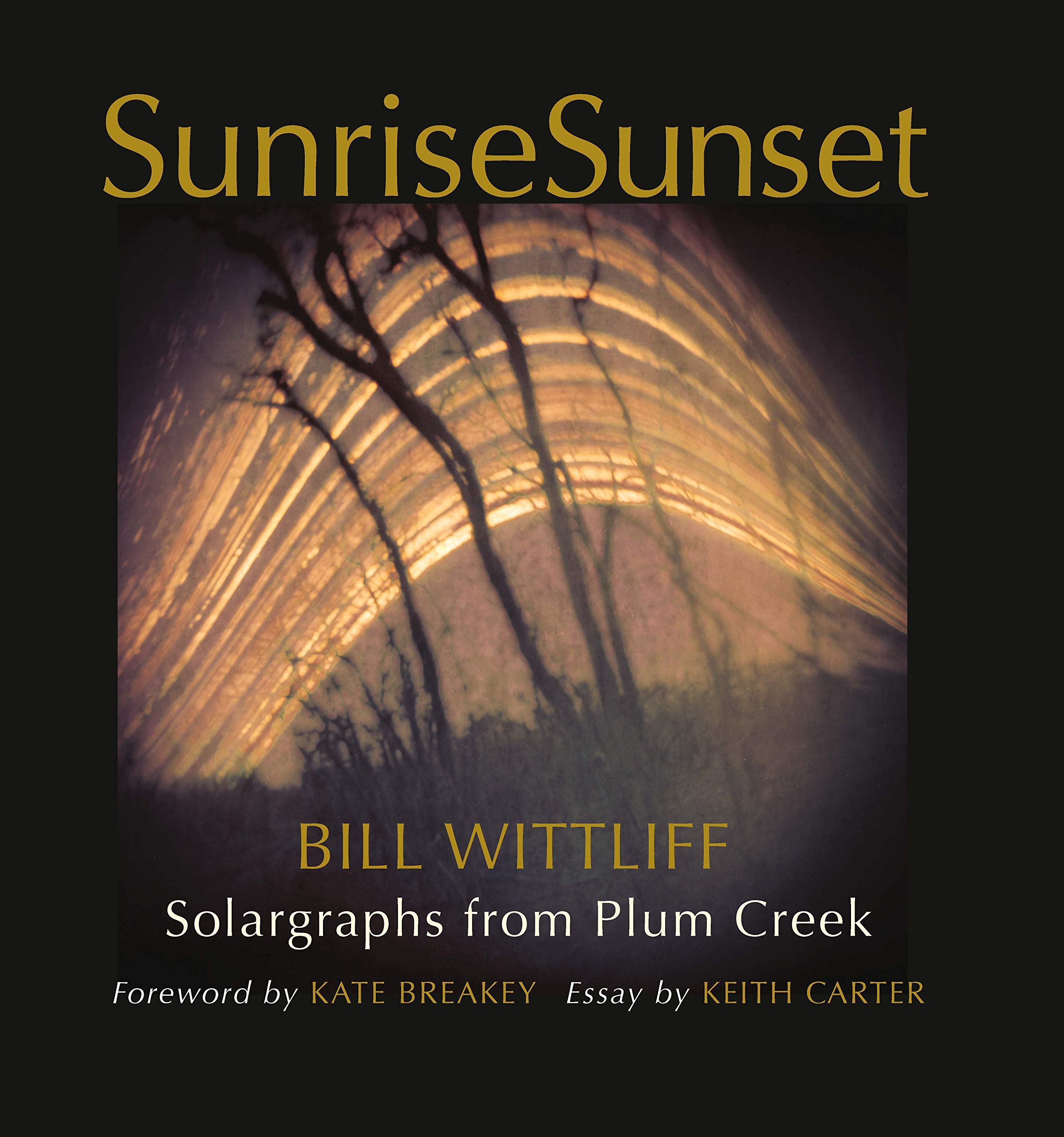 Solargraphs Plum Creek livre de photographie SunriseSunset par Wittliff Collections