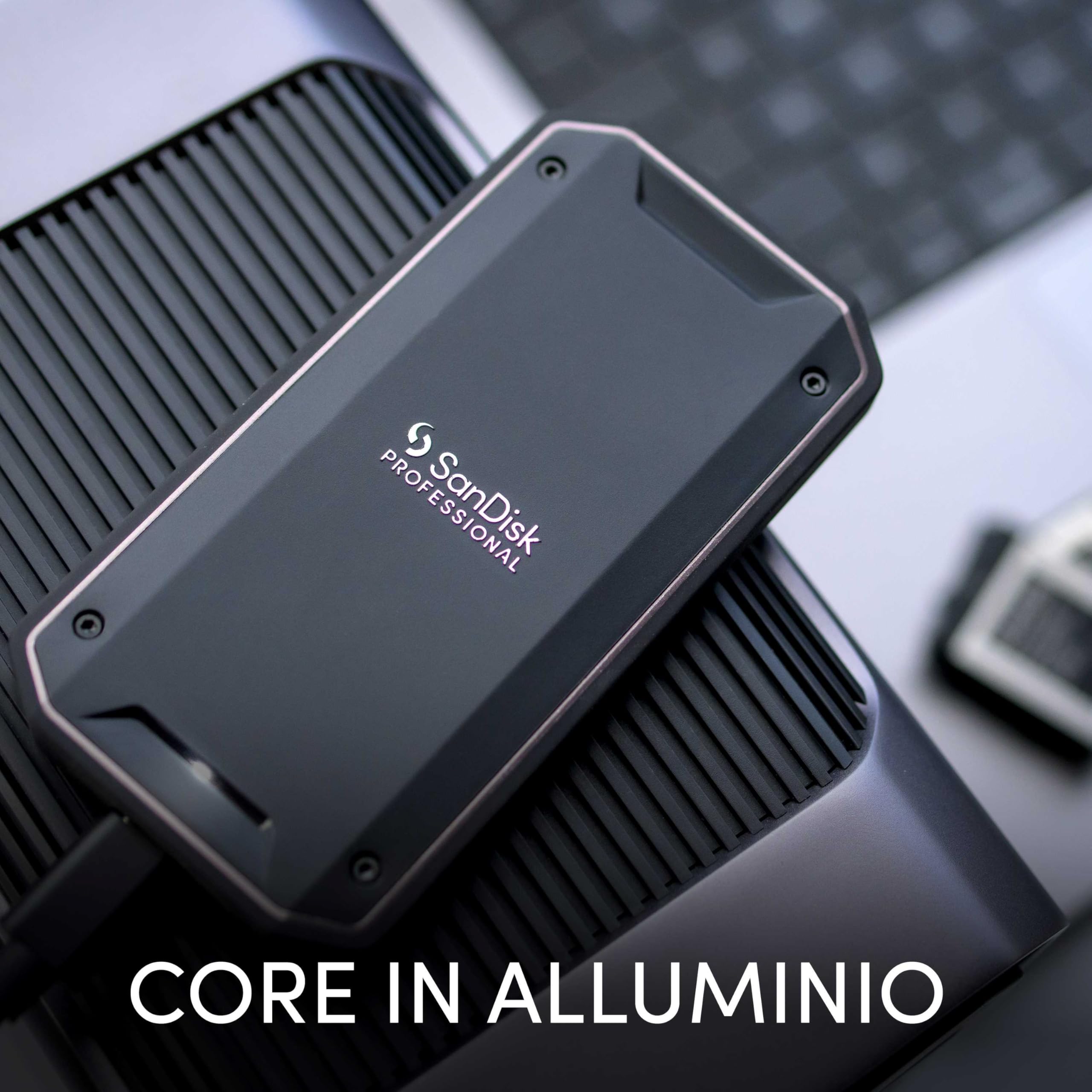 SanDisk Professional 4 TB SSD PRO-G40, fino a 3000 MB/s, unità a