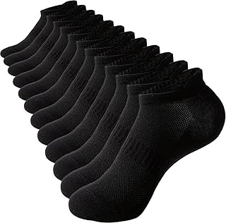 Irisbear Women's Ankle Socks - 6 Pairs Low Cut Tab & No Show Athletics Sports Running
