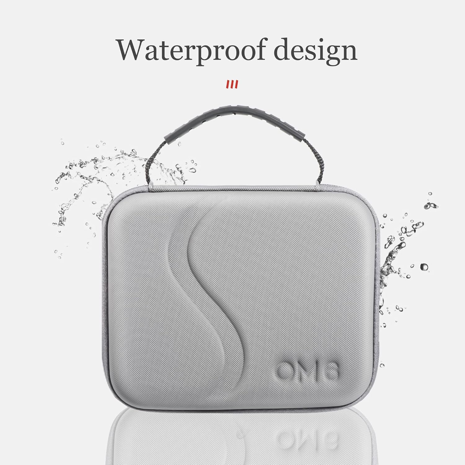 Osmo Mobile 6 Case, Waterproof Portable Storage Bag for DJI Osmo Mobile 6 with Shoulder Strap for Gimbal Stabilizer, Compatible with Smartphone Accessories image 6 of 6 B0DQ5957YD