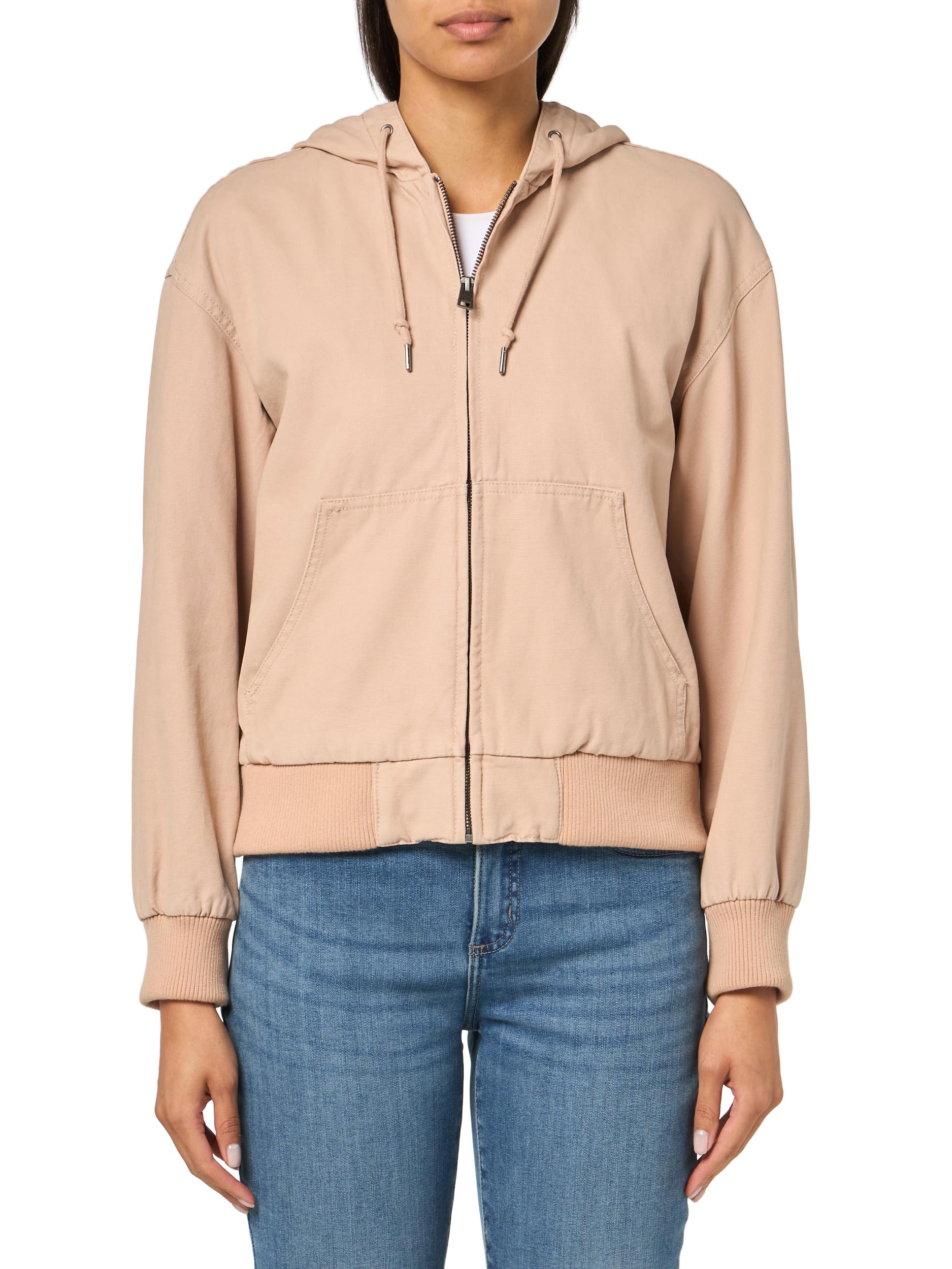 Levi's Women's Workwear Hoody Bomber (standard and Plus Sizes)