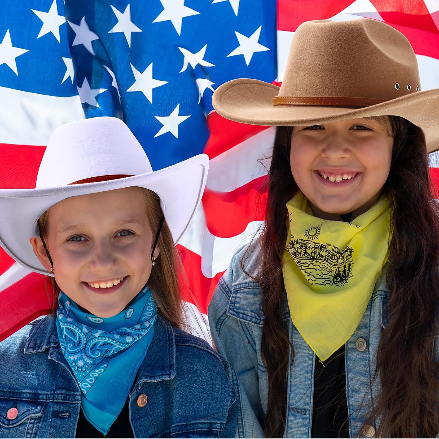 Cowboy Hat Felt Wide Brim Cowgirl Hats with Belt Classic Outdoor Western Style for Women Men Adults - Image 6