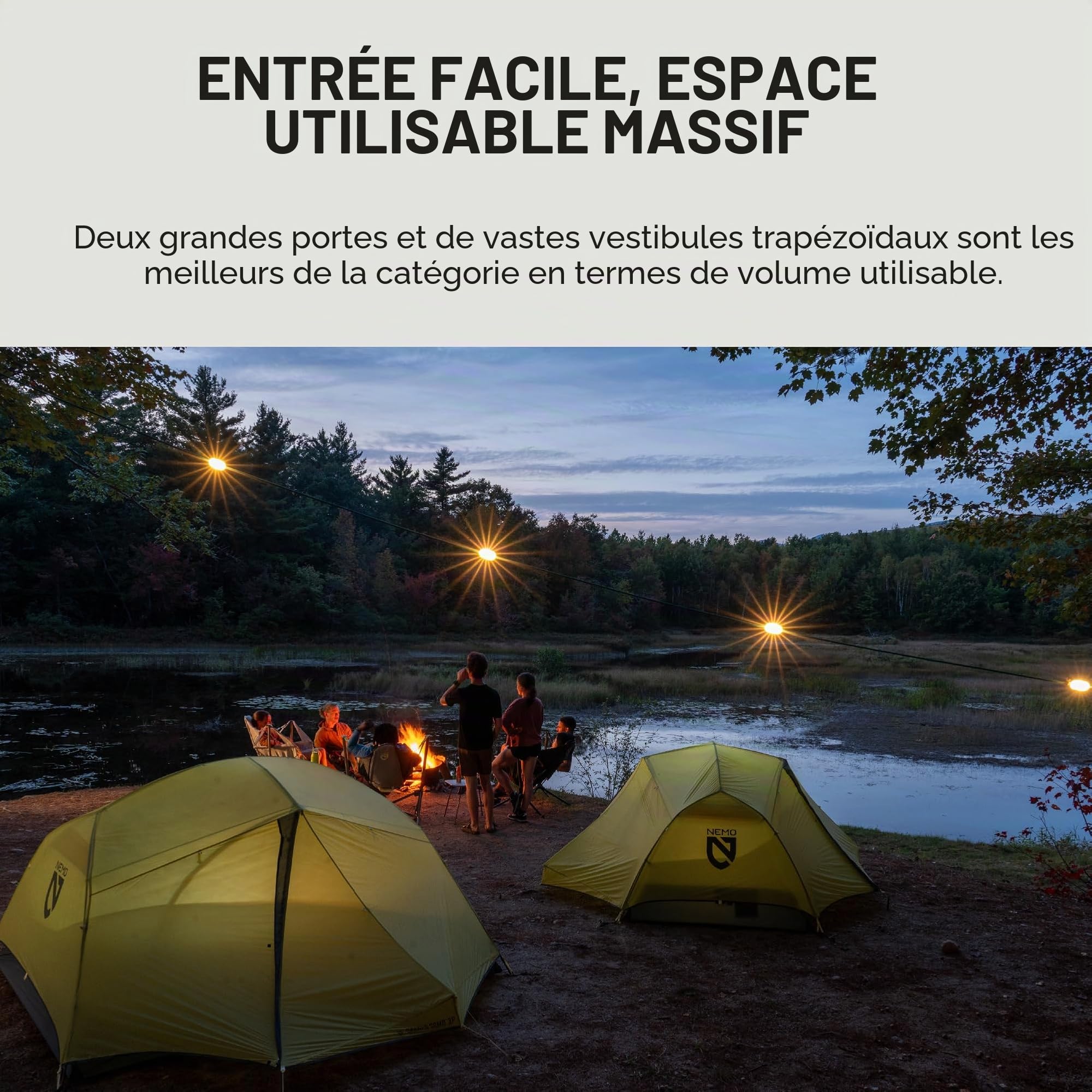 NEMO Equipment Dagger Osmo Tente de randonnée légère