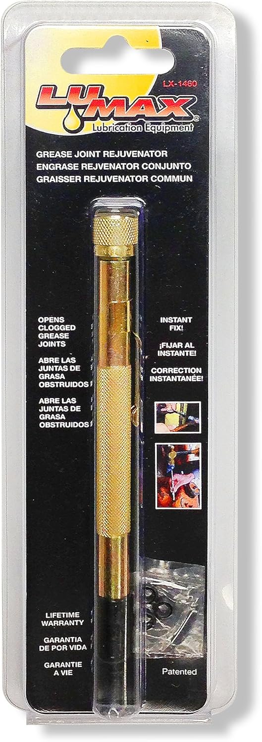 LUMAX LX1460 Grease Joint Rejuvenator, Pocket Size. Forcing Oil Through