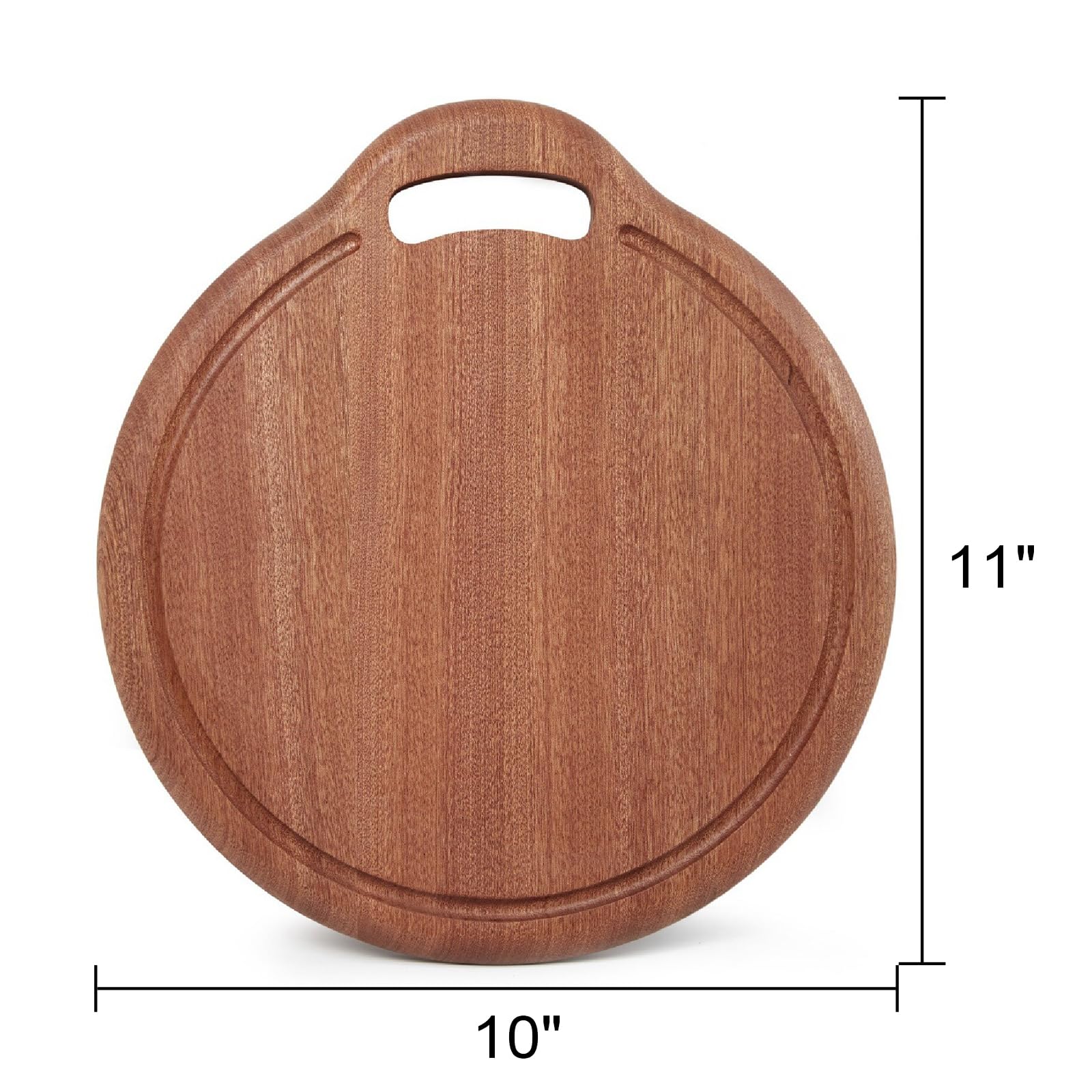 Muka Tabla de cortar de placa de pizza de ébano personalizada, fácil de limpiar, esencial para cocina y restaurante, grabado con láser, 11 x 10 x 3/4 pulgadas, 11 x 10 pulgadas