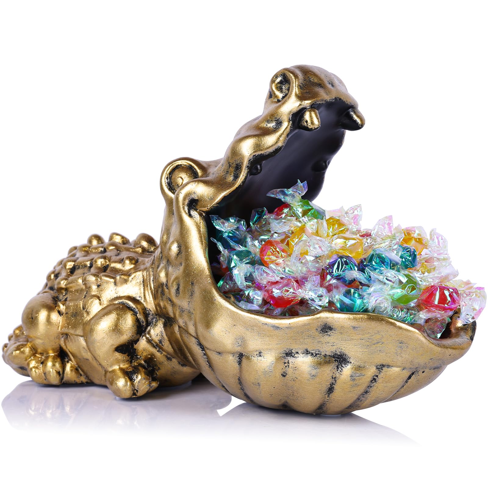 Amazon.com: LCCCK Crocodile Candy Dish, Fun Crocodile Statue Key