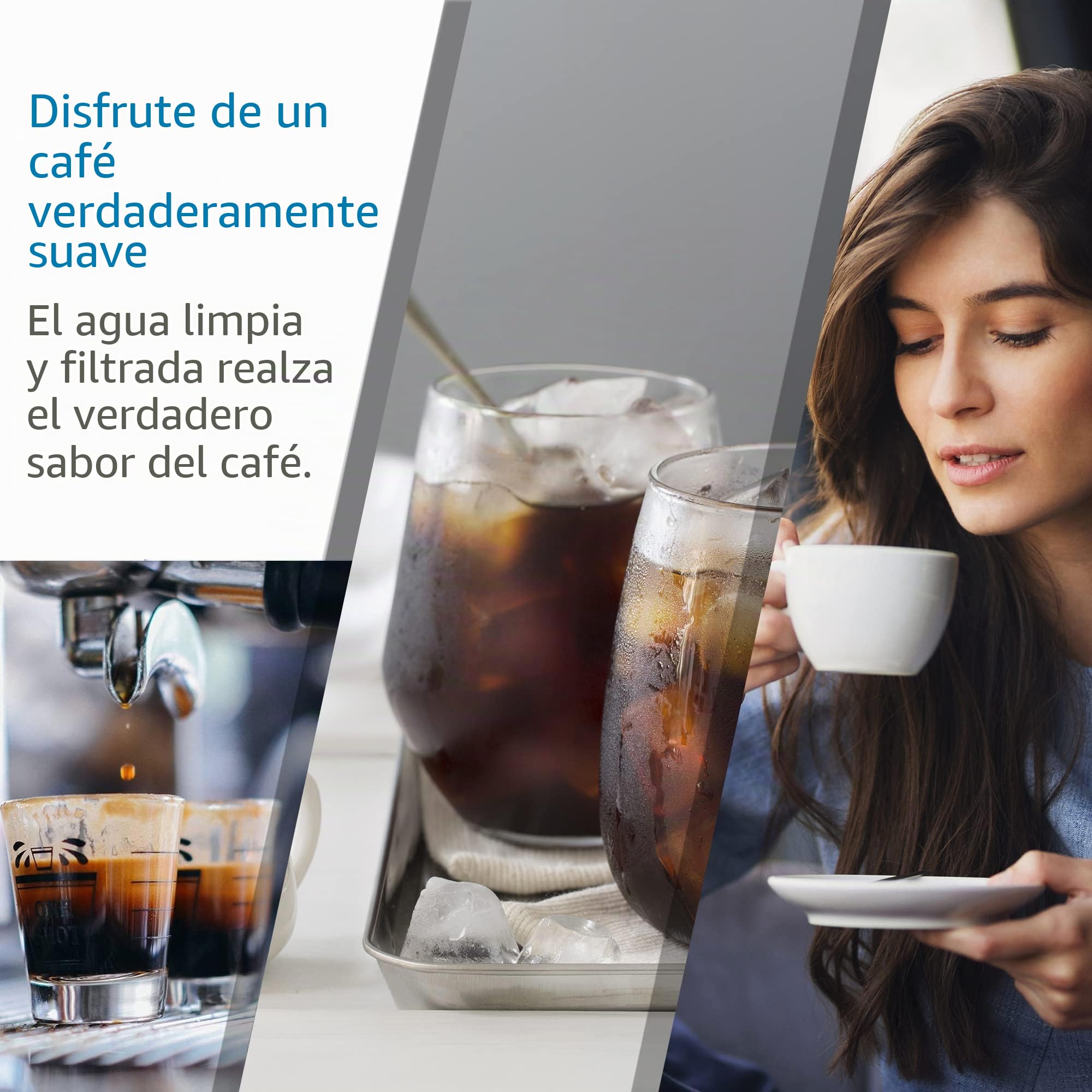 AQUACREST Filtro de repuesto para cartucho de filtro Melitta, cartucho de filtro de agua Nivona, Melitta Pro Aqua, Barista, Krups F088, Nivona Café Romatica, Bosch, certificado TÜV SÜD (6) | Reemplazo para Melitta® Pro Aqua, Krups® F088, Nivona® Cartucho