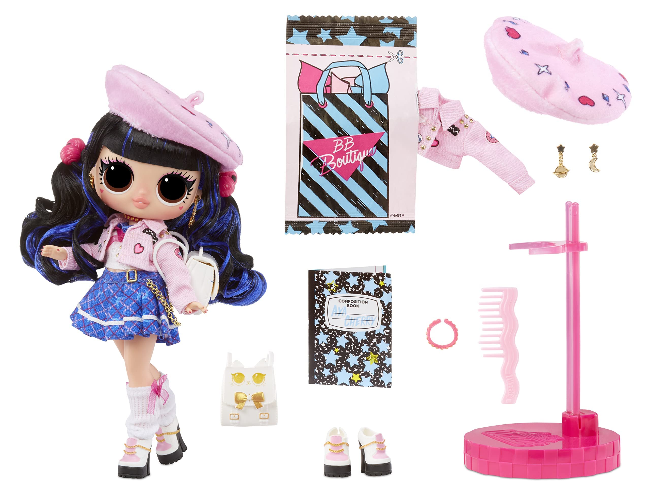 LOL Surprise Tweens Series 2 Fashion Doll Aya Cherry with 15 Surprises