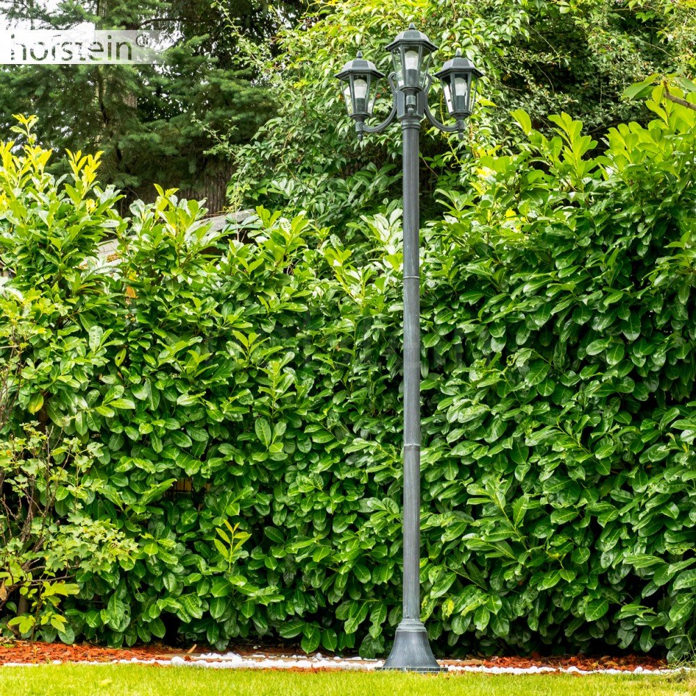 Lampadaire extérieur Natal éclairage sécurisant nuit - Luminaire jardin design élégant