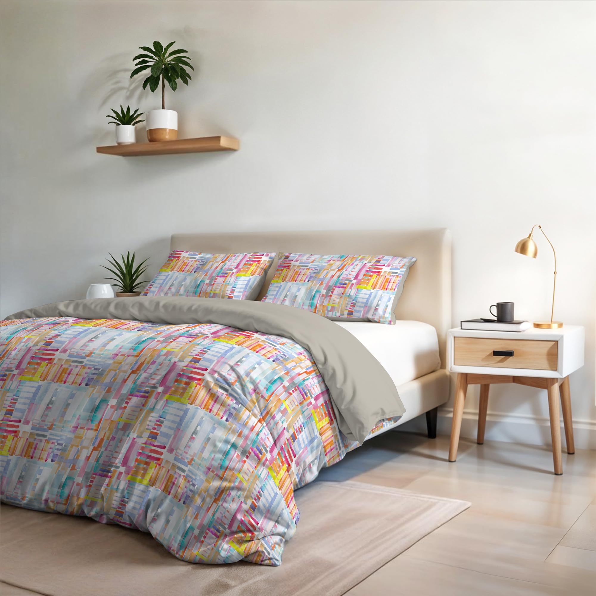 Italian Bed Linen Duvet Cover Fashion, Francis, Double