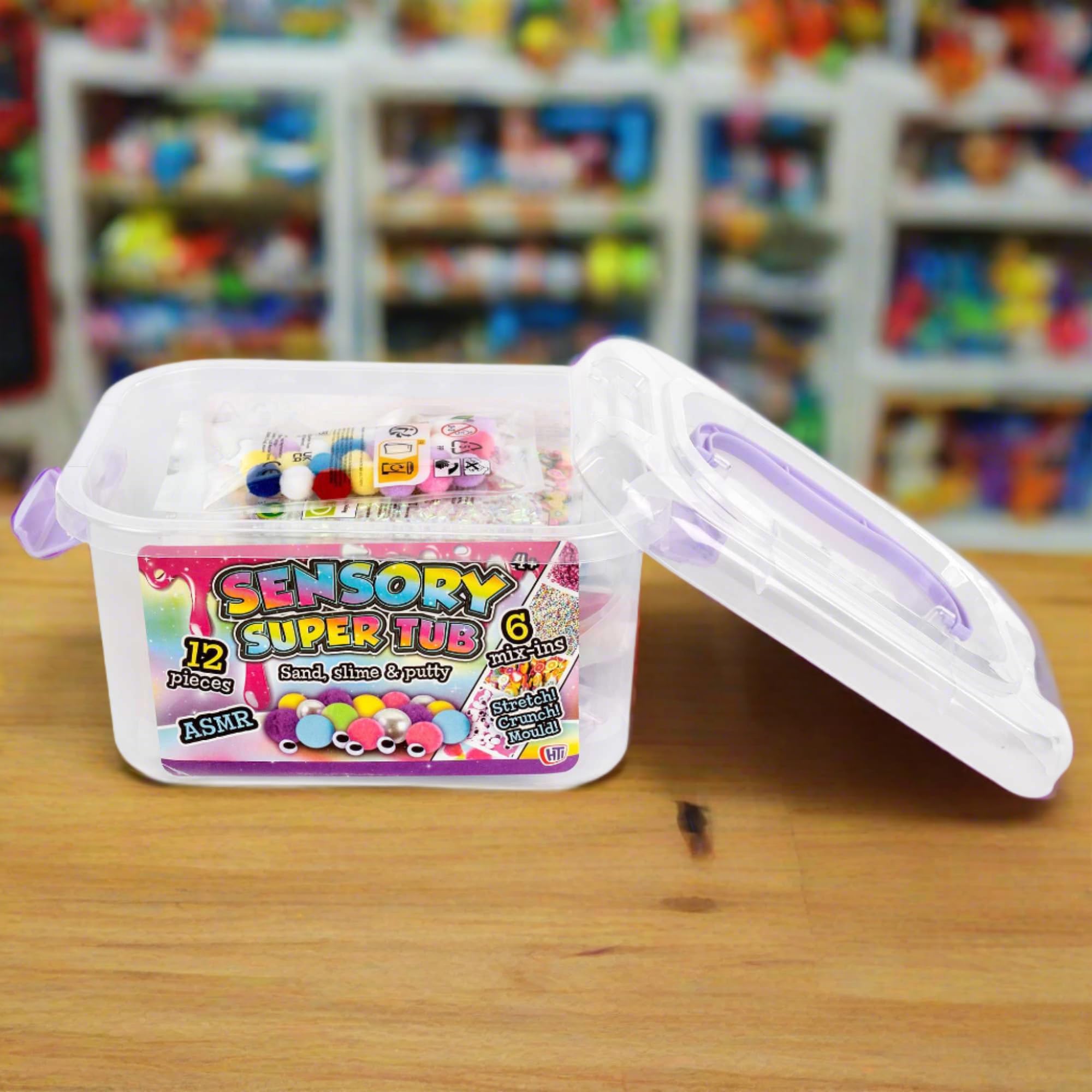 HTI Creative Play Super Sensory Tub for Kids, Assorted, 11cm x 14cm x 19.5cm - Image 4