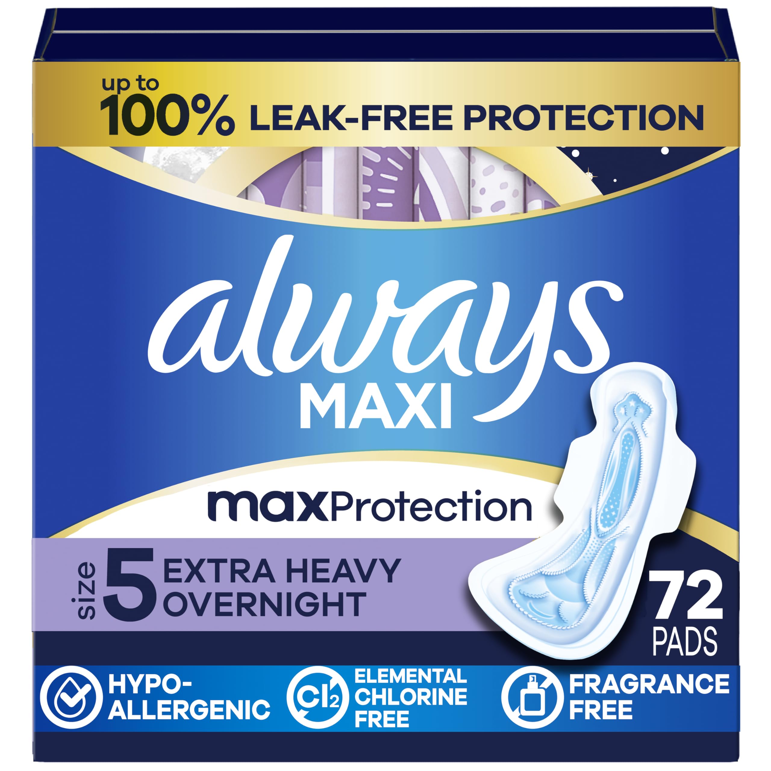 Always Maxi Overnight Size 5