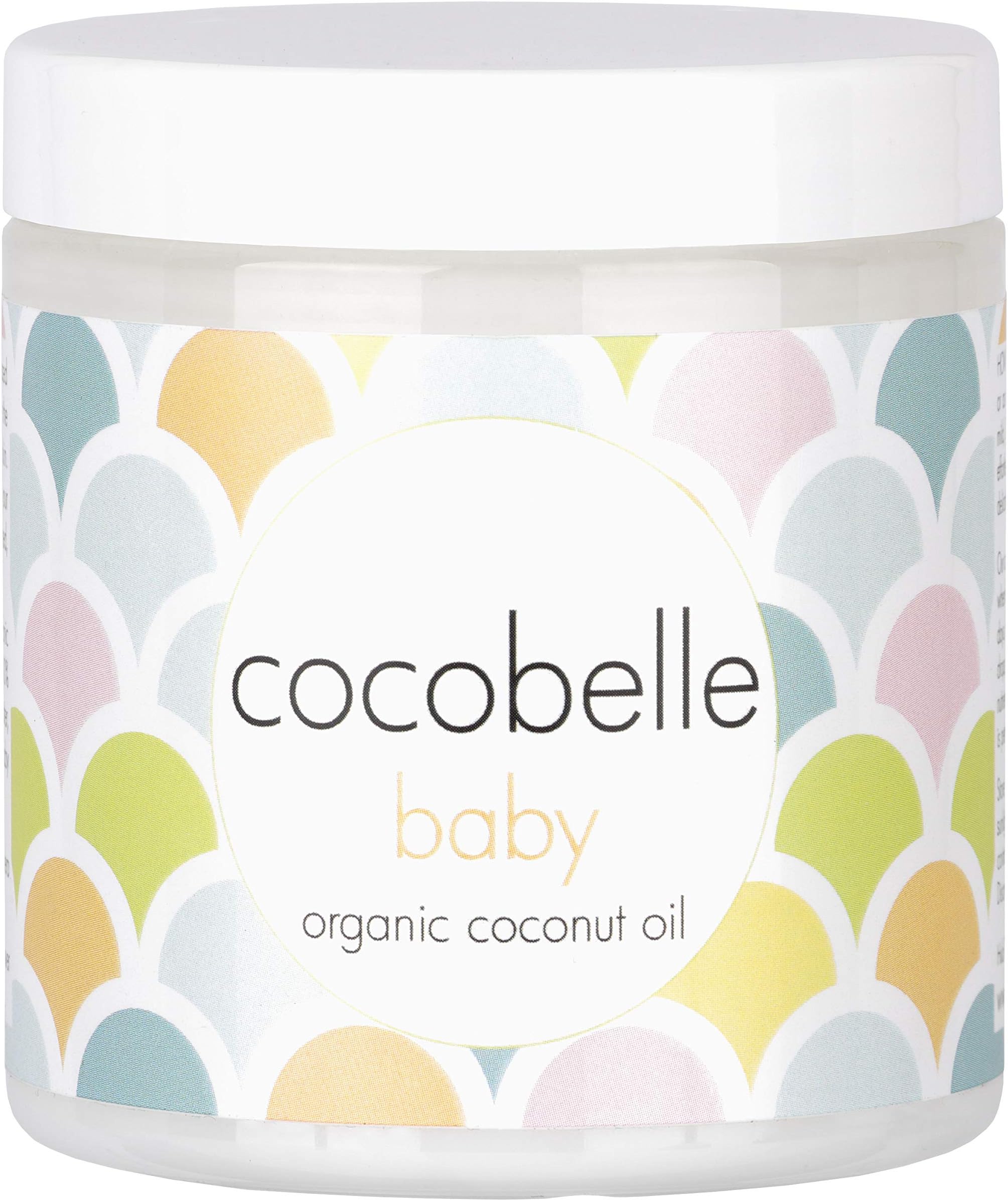 Pure & Gentle Premium 100% Organic Virgin Coconut Oil for Babies – Perfect for Dry Skin, Eczema, Scalp/Cradle Cap, Bottom Balm, Nappy Rash Balm, Sores, Flaky Skin & Baby Massage Oil
