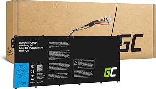 Green Cell® AC14B3K AC14B8K Laptop Akku für Acer Aspire 5 A515 A515-41G A515-51 A515-51G A515-52G A515-52G A517-51 A517-51G 7 A715 A715-71G A715-72G A717 A717-71G (Li-Polymer Zellen 2200mAh 15.2V)