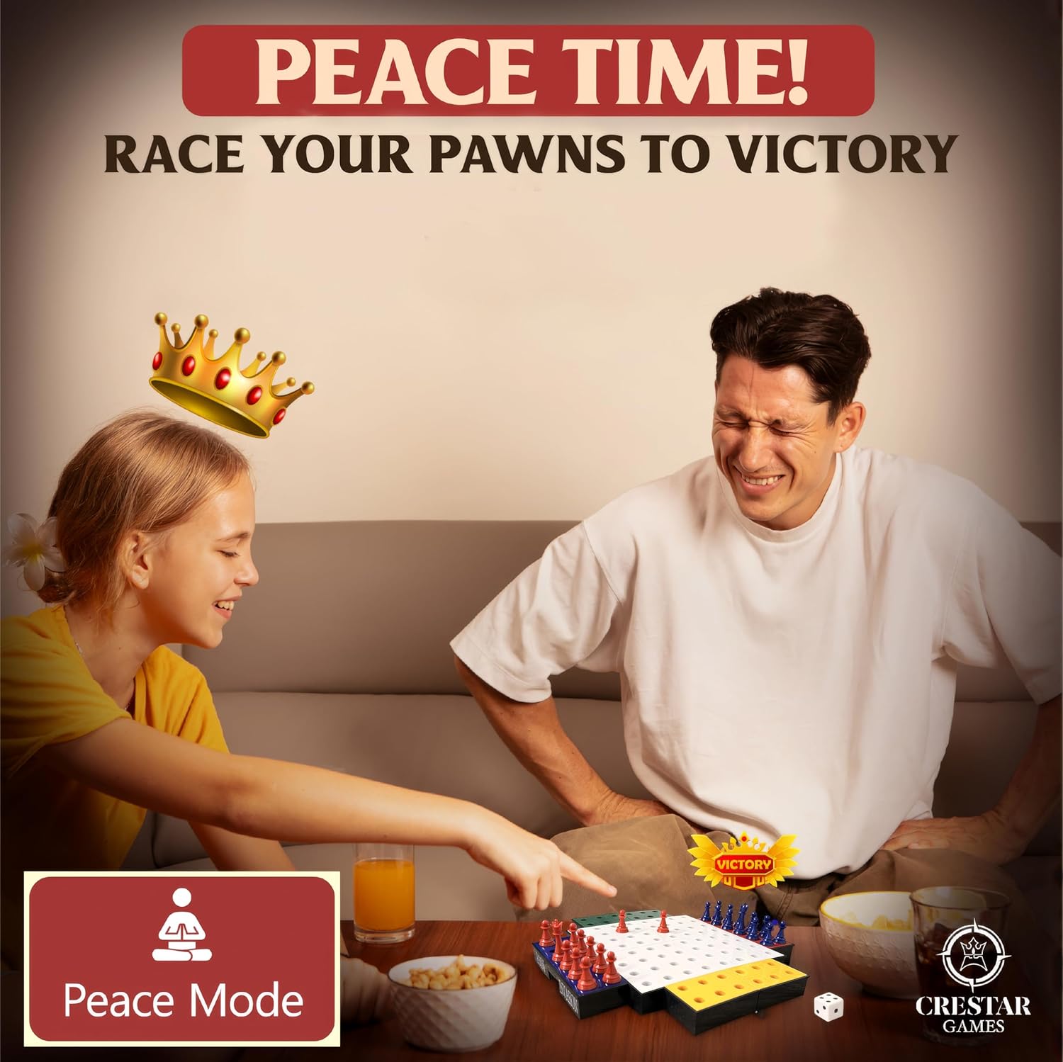 Family Board Games for Kids and Adults I Strategy Board Games for Adults and 8+ - Pawns Invasion Boards Game with Multiple Game Modes, Easy to Learn Rules, Great for Family, Party, or Casual Play