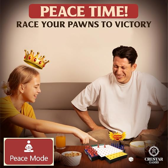 Family Board Games for Kids and Adults I Strategy Board Games for Adults and 8+ Pawns Invasion Boards Game with Multiple Game Modes, Easy to Learn Rules, Great for Family, Party, or Casual Play
