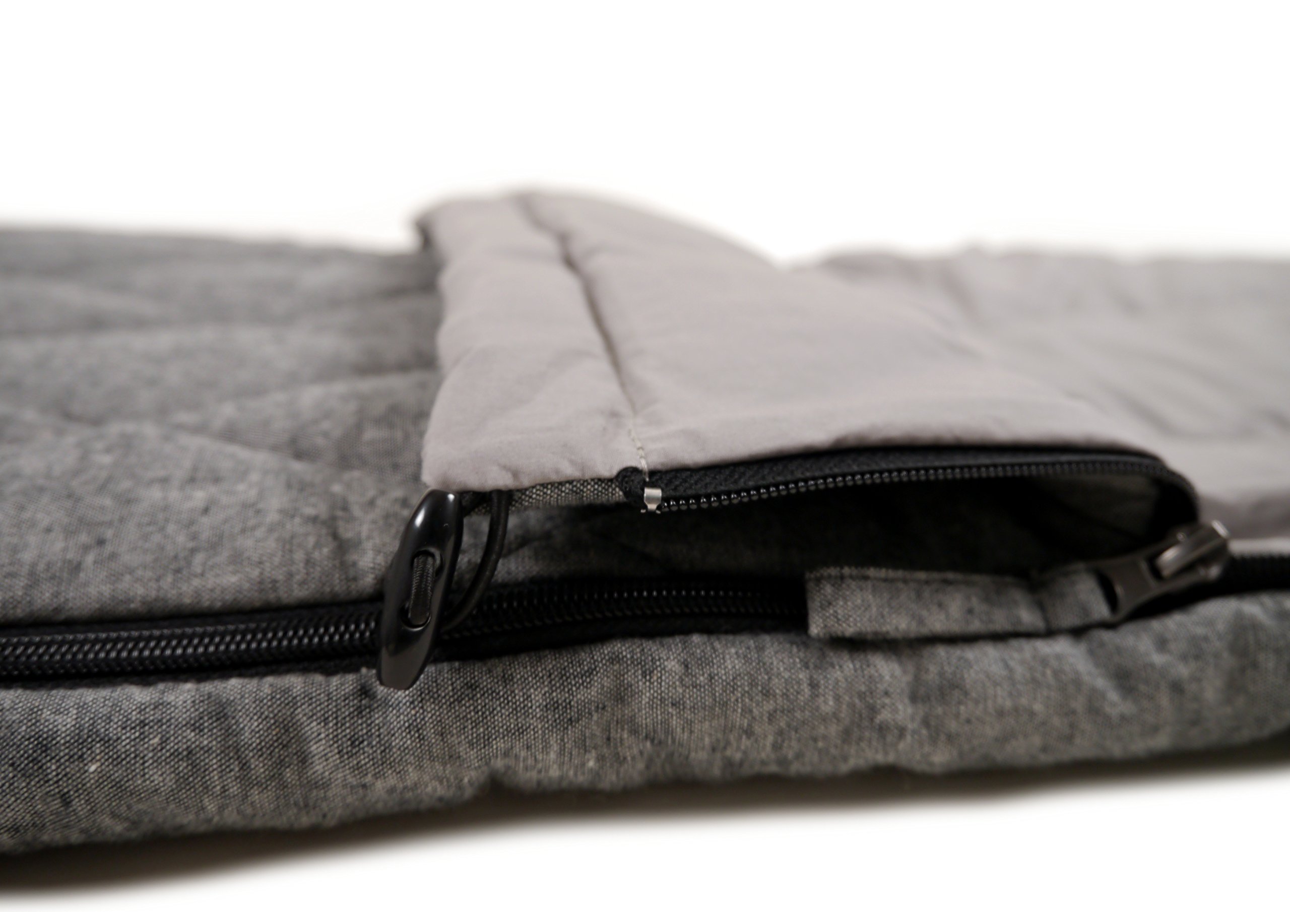 Kaiser Sommer Fußsack Nikko Melange anthracite