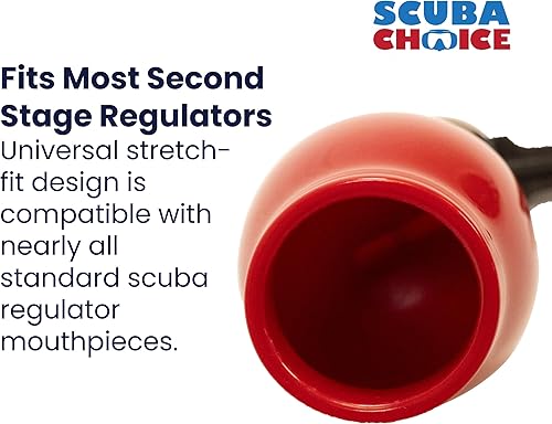 Miniatura 2 de Buceo Buceo Skum-Ball Regulador Boquilla Cubierta con Clip