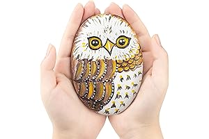 Simetufy Extra-Large River Rocks for Aquarium Enhancements