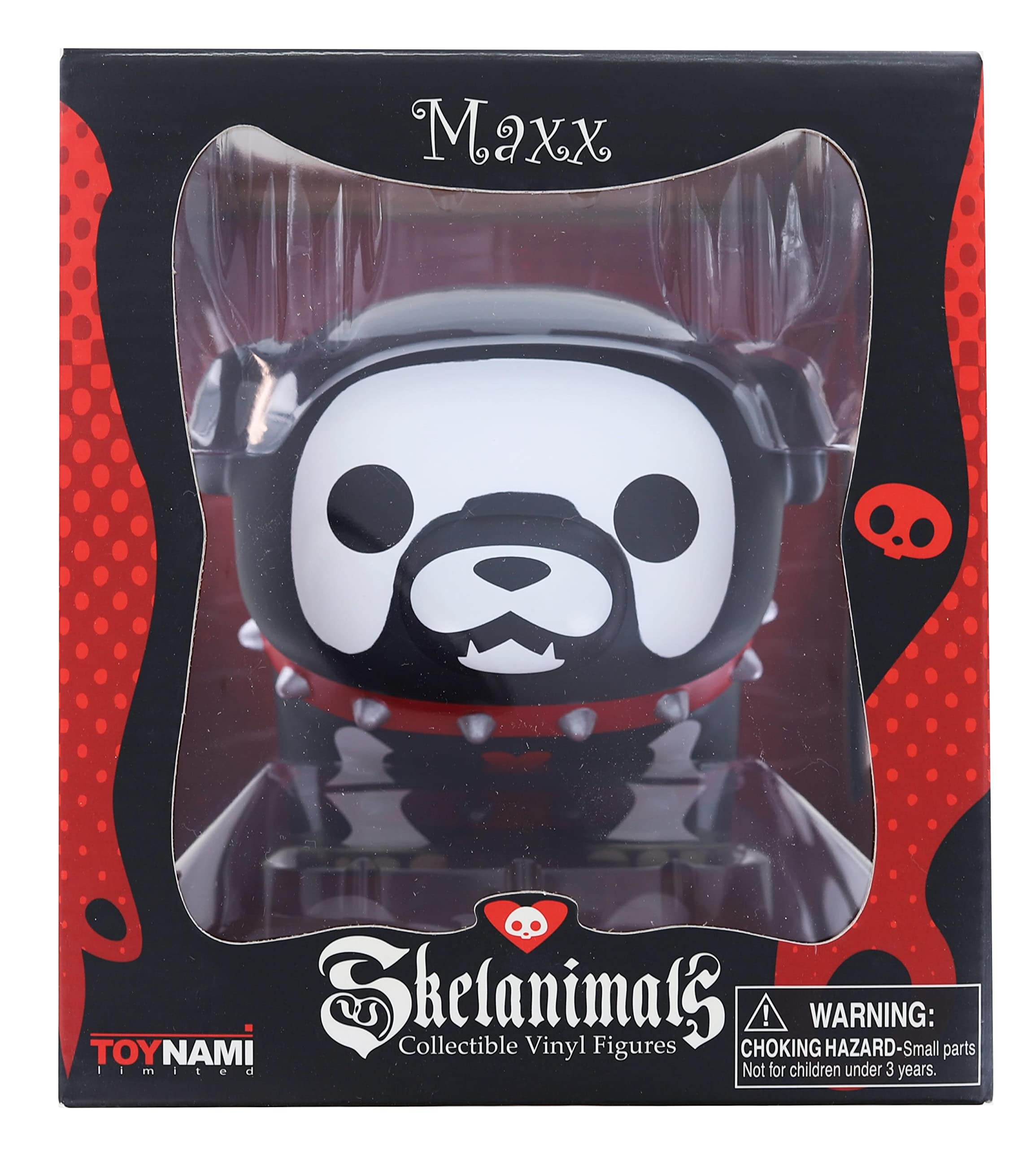 Toynami Skelanimals フィギュア Amazon.com: Toynami Skelanimals Maxx Vinyl Figure - Bulldog by