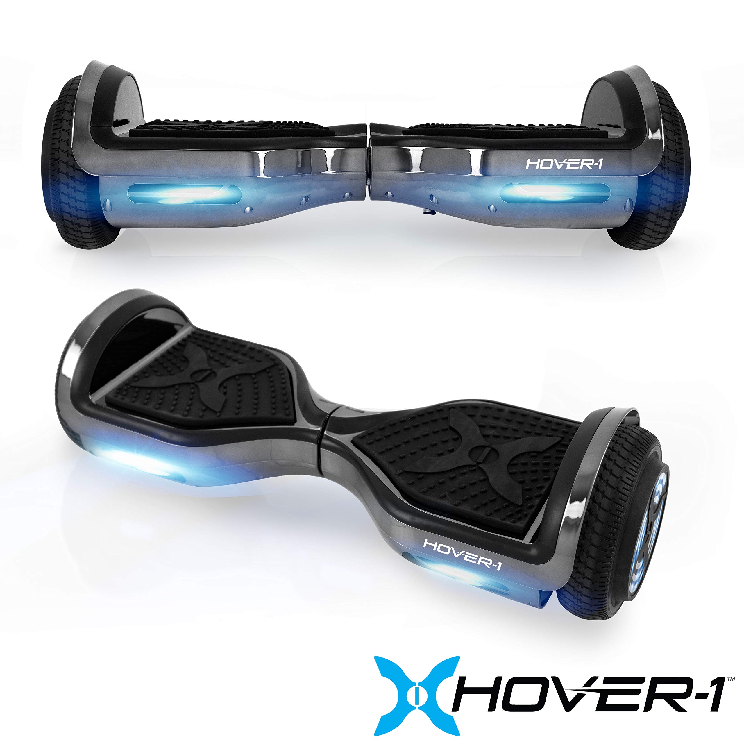 Hover-1ブラスト電動ホバーボードLEDホイールLEDセンサーブラック新品 Hover-1 Blast Hoverboard, LED Lights, Max Weight 160 India