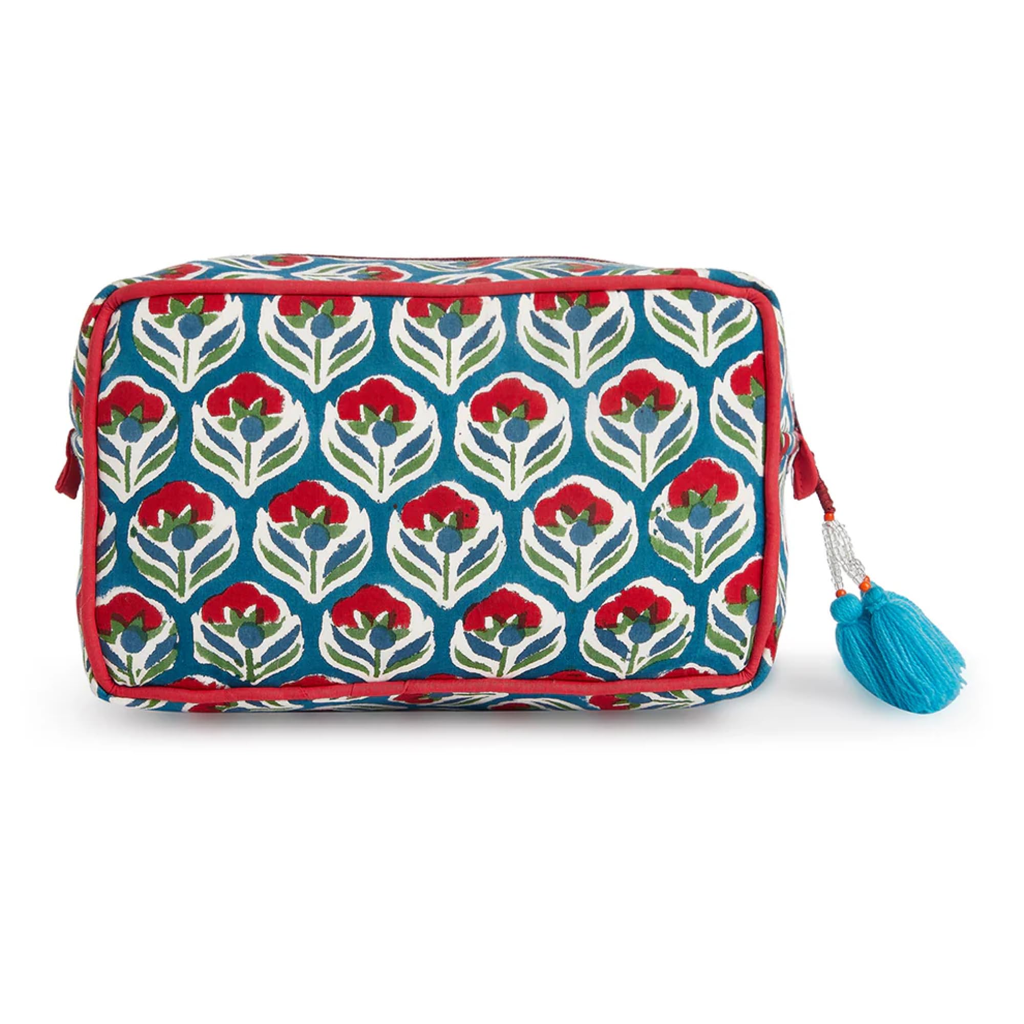 Huar Travel Makeup Bag- Large Capacity Cosmetic Bags for Women - Water Resistance Lining Portable Pouch & Open Toiletry Bag - Perfect Girls Makeup