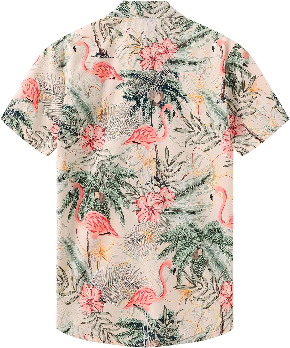 KYKU Hawaiian Shirt for Men: Beach Vacation Summer Short Sleeve Button Down Mens Shirts Casual Stylish - Image 3