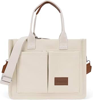 【FRAMeWORK】YA GOOD IDEAS BIG＆MINI TOTE M Amazon.com: Juoxeepy Canvas Tote Bag with Multi Pockets