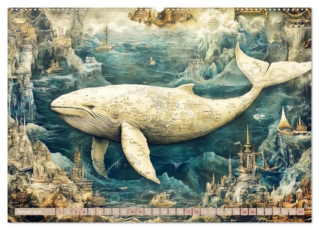 Geheimnisvolle Landkarten (hochwertiger Premium Wandkalender 2026 DIN A2 quer), Kunstdruck in Hochglanz: Für Schatzsucher und Abenteurer (CALVENDO Wissenschaft)