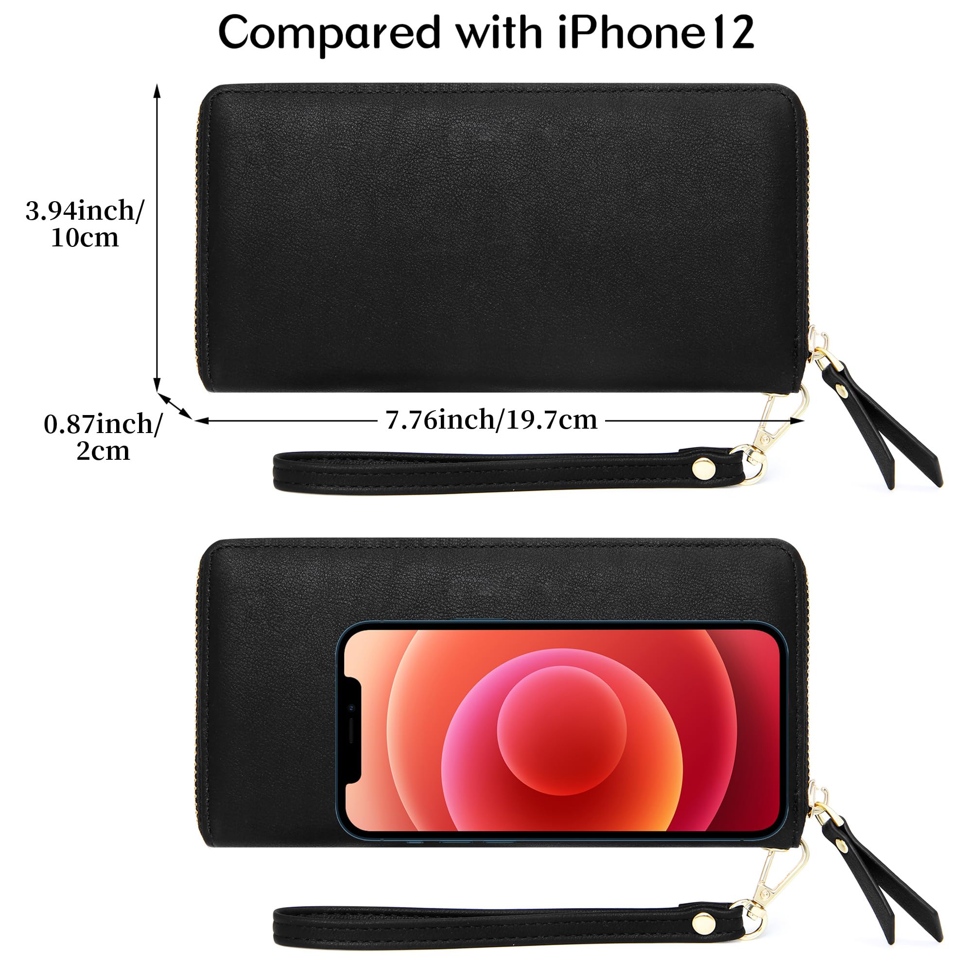 ZRTARY Customized Family Style Women's Wallet,Father's Gift for Father Grandfather,Birthday Gift,Valentine's Day Gift for Mother,Lover 1300g