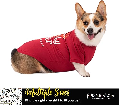 Miniatura 3 de Camiseta con texto en inglés "You're My Lobster Dog" en rojo, suave para perro, lavable a máquina, ligera y semiselástica  Talla L para todos los