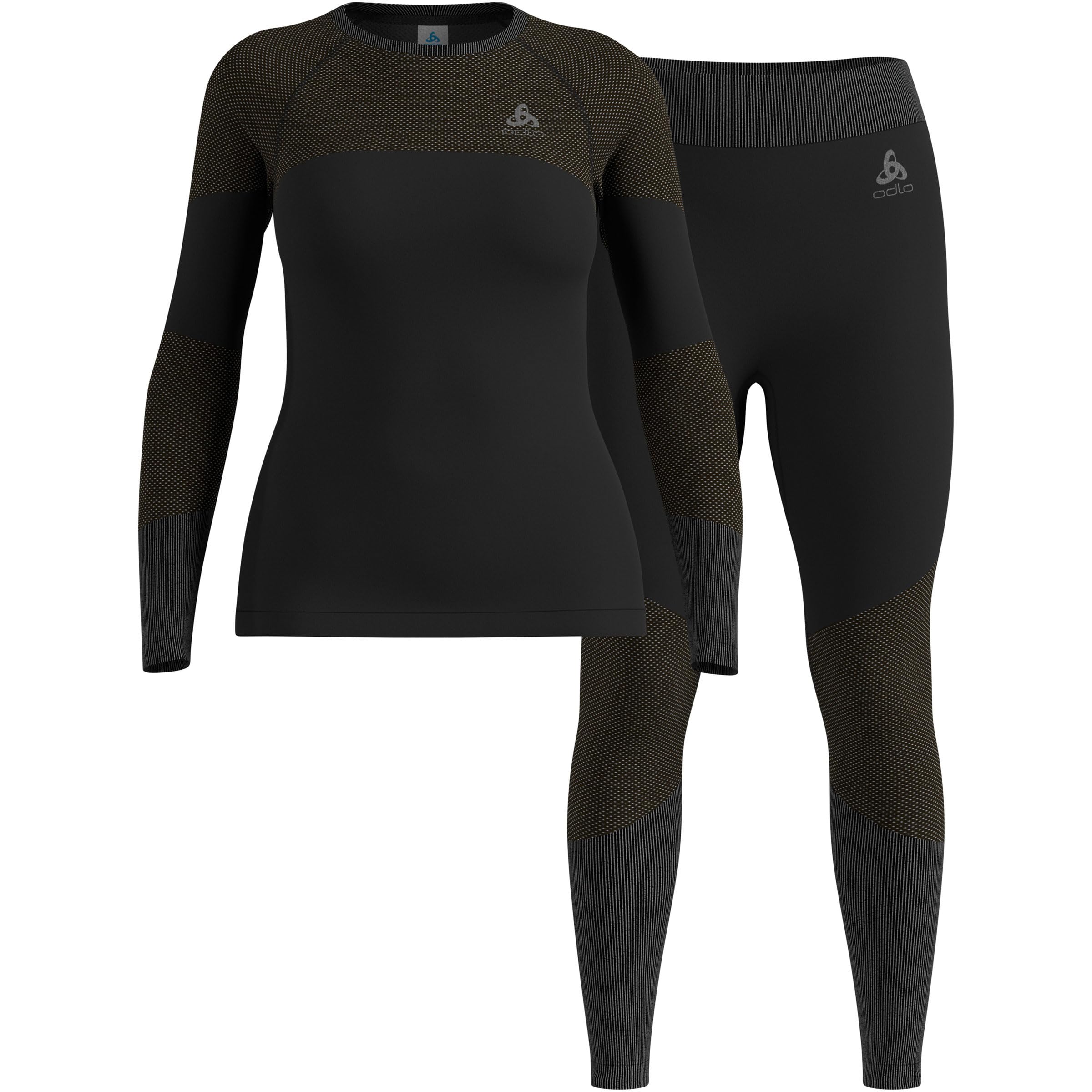 Odlo Damen Fundamentals Performance Warm Set Long Baselayer-Set (1er Pack)