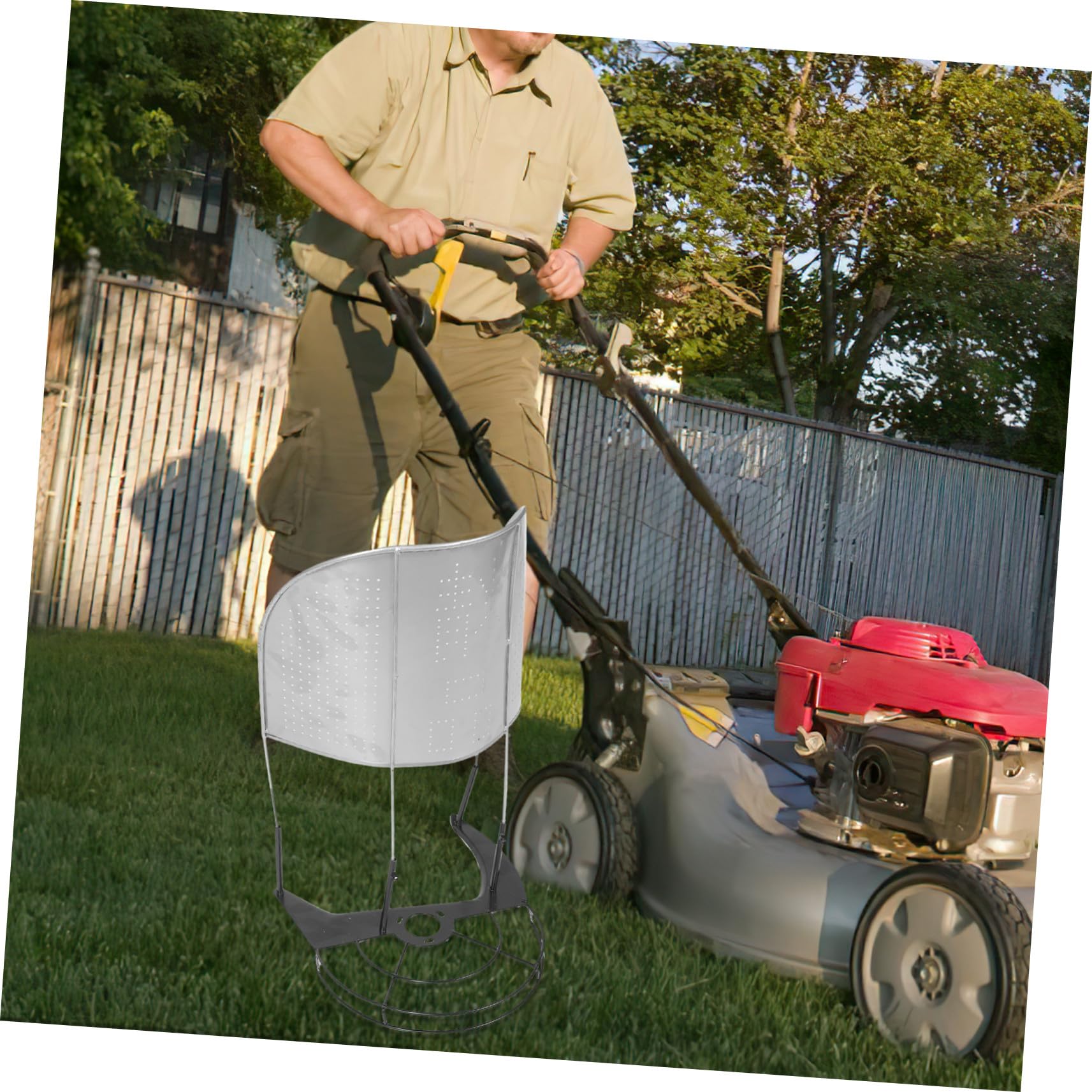 Escudo Protector para Desbrozadora de Arroz y Trigo Accesorio Duradero de Acero Inoxidable para Cosechadoras Reemplazo Seguro y Versátil para Jardinería y