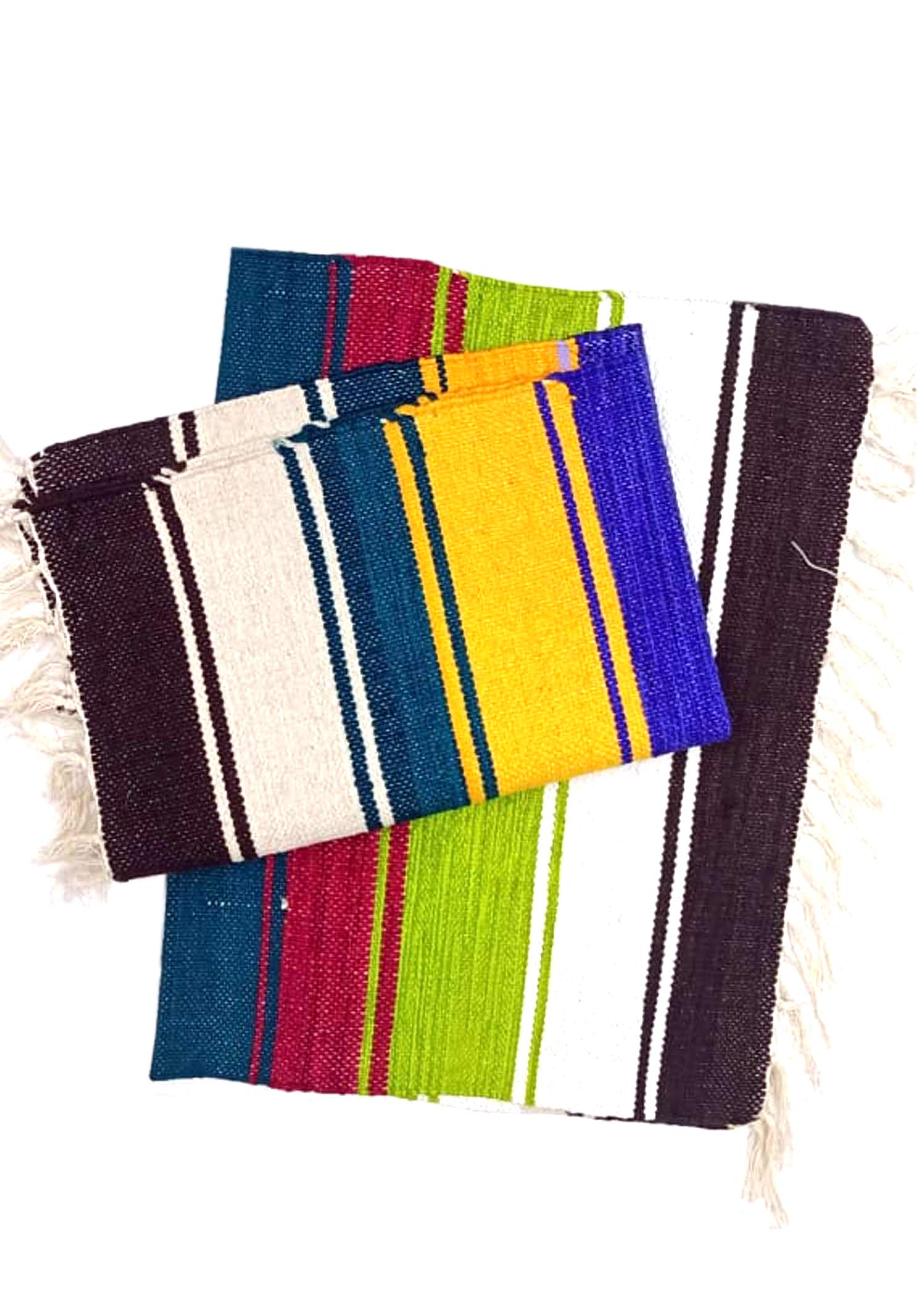 Cotton Dari/Duri/Rug/Dhurrie Picnic Mat/Meditation Mat/Prayer Mat/Yoga Mat (36 inch x 72 inch, Multicolor) (2, 3x6)