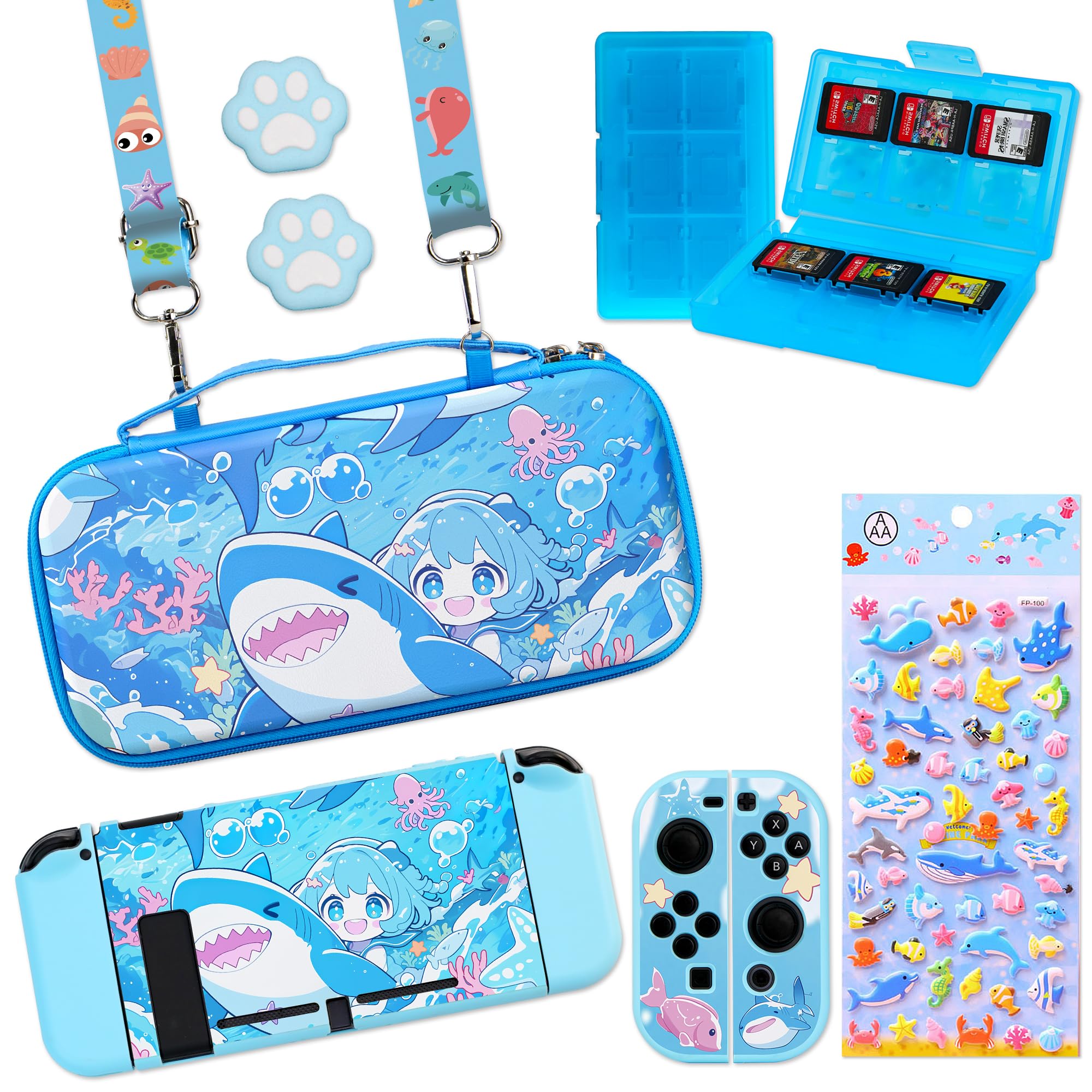 Amazon.com: PERFECTSIGHT Switch Carrying Case for Nintendo Switch
