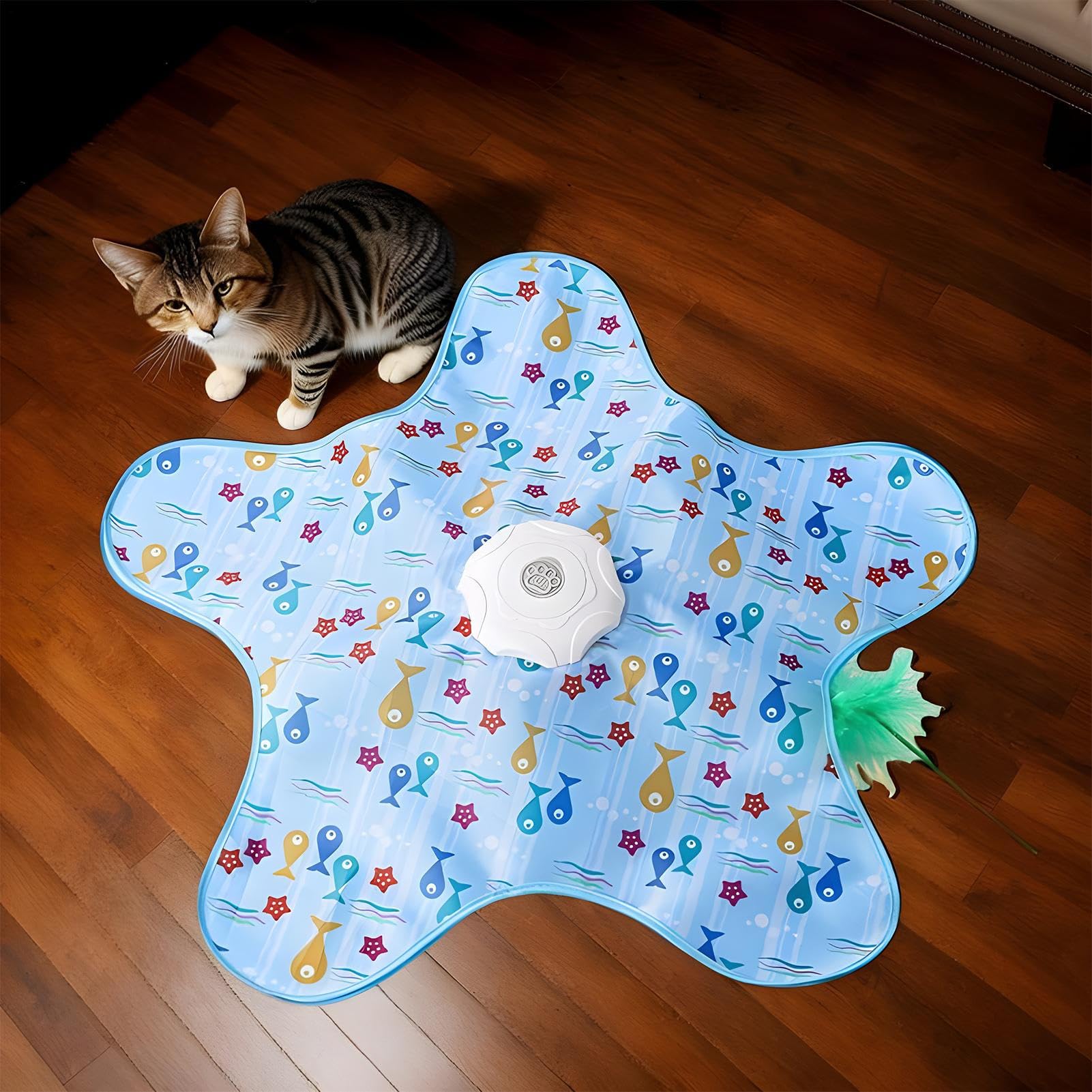 Giocattoli Elettronici per Gatti Ricaricabile stimolante mentale | Palla automatica interattiva per gatti Divertente Stimola l'Istinto di Caccia Riduce Noia Protegge Mobili Interni