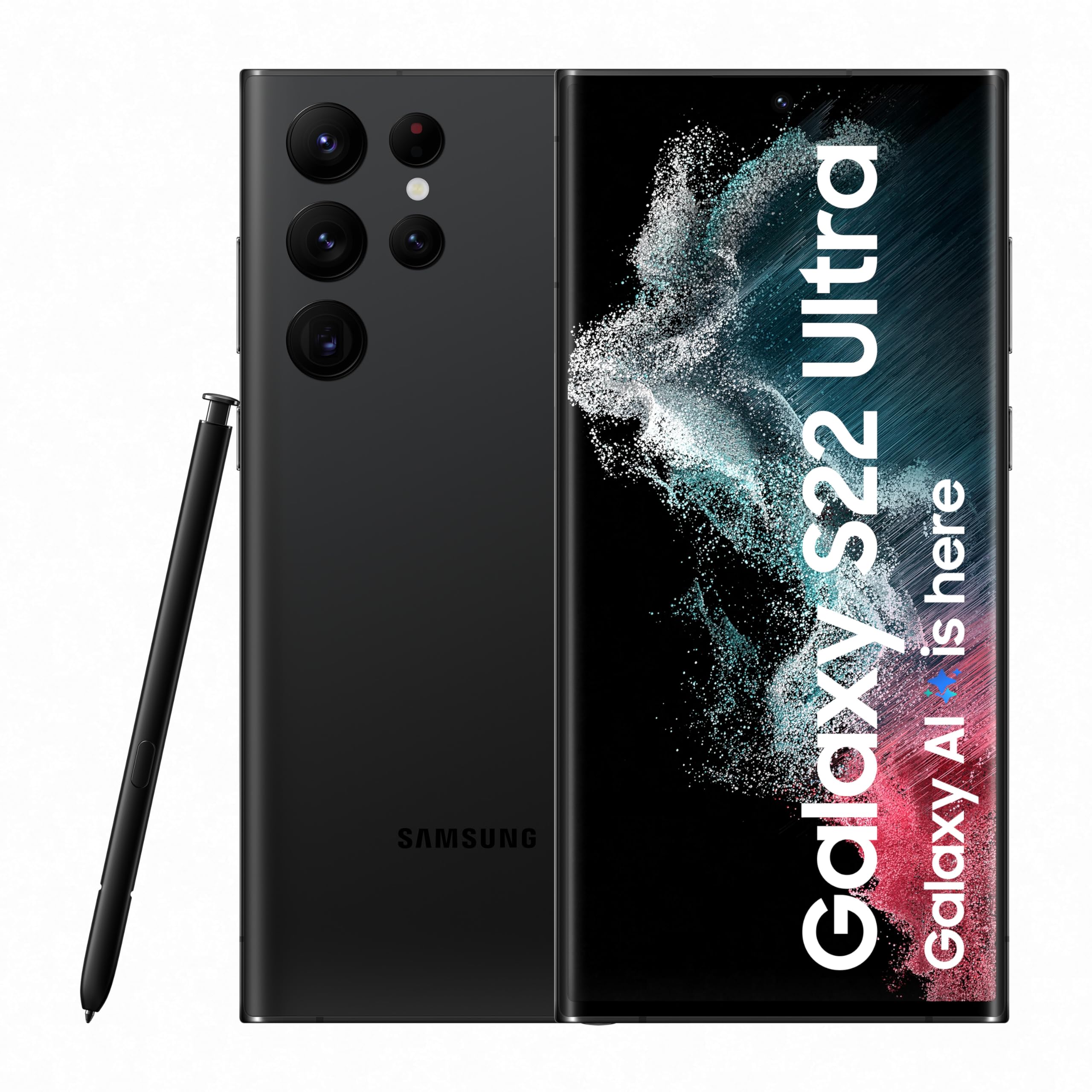 Samsung Galaxy S22 Ultra ブラック 256GB Samsung Galaxy S22 Ultra 5G (Phantom Black, 12GB, 256GB Storage