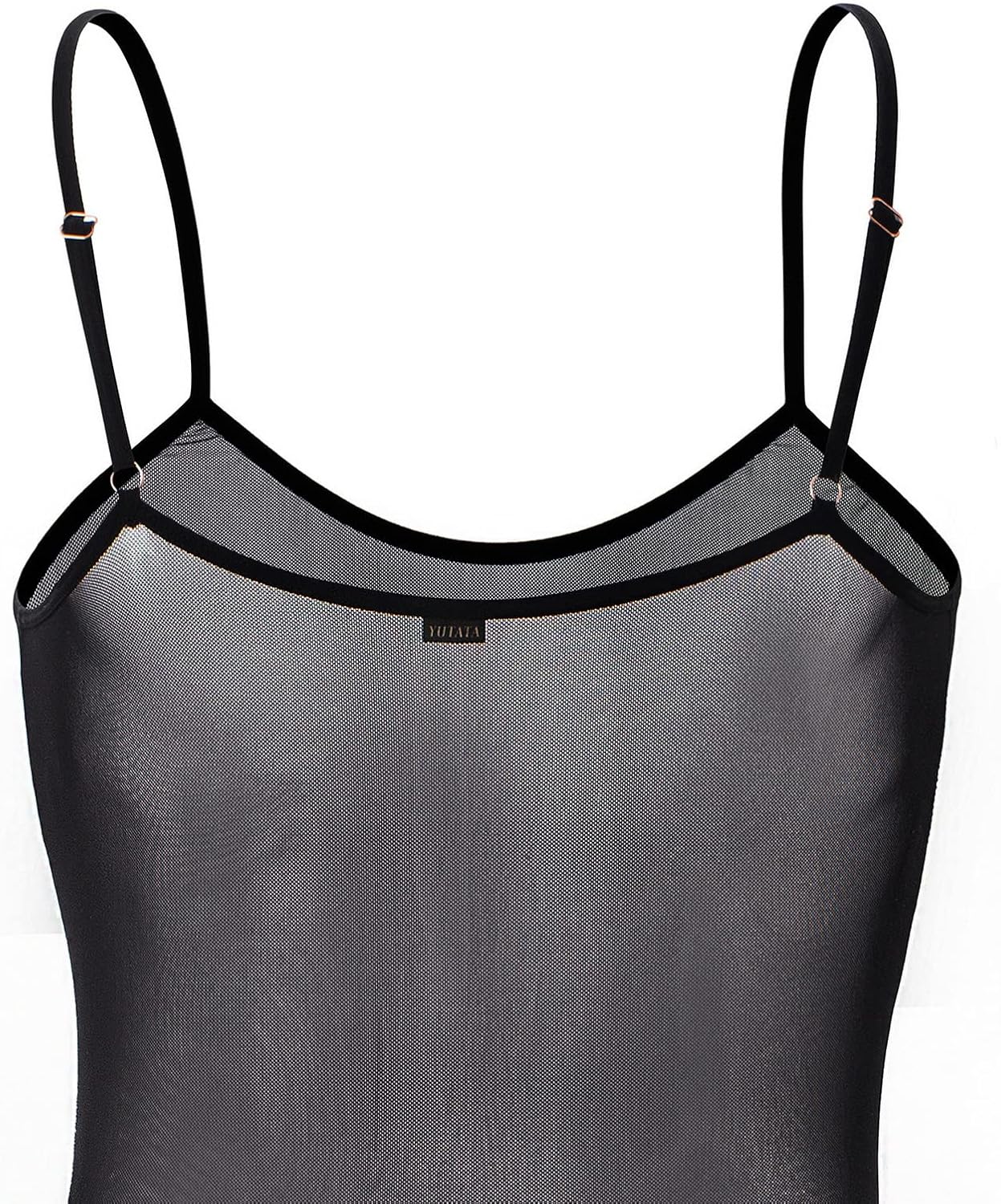 Faringoto Mesh One Piece Men Women Lingerie Bodysuit