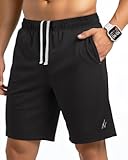 Men's Athletic Shorts Quick Dry Loose-Fit Lightweight Running Workout Gym Shorts with Pockets