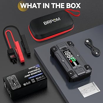 新品　BRPOM ジャンプスターター 5000A PSE (BM502) Amazon | BRPOM ジャンプスターター 5000A(すべてのガソリン車