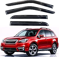 Vista 67 de KPY Moldura deflectora de viento con protección contra la lluvia compatible con GMC Terrain 2018-2023, 4 unidades, para ventana lateral, autoadhesiva