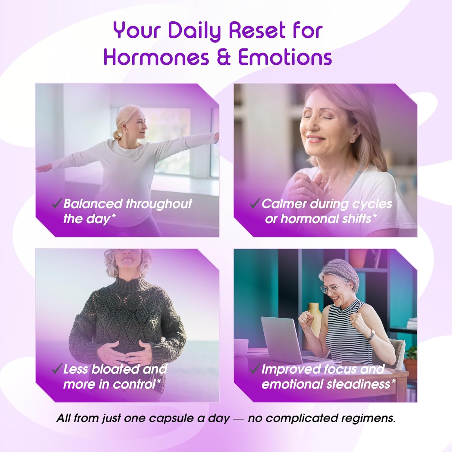 VITAL HERBAL Liposomal Chasteberry with Ginger & Black Cohosh – Supports Hormone Balance, Emotional Wellness & Menopause Health – 150 Capsules - Image 5