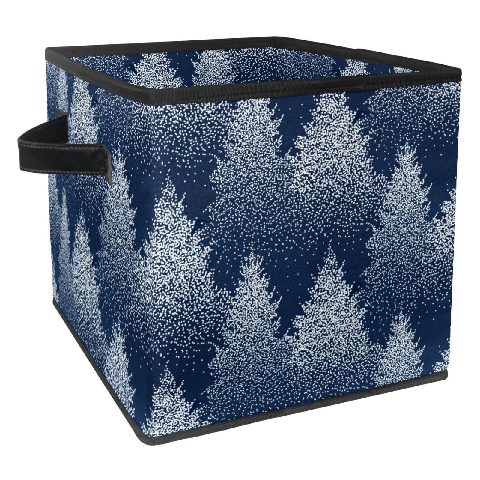 Panier cube de rangement motif arbres pour harmoniser votre chambre