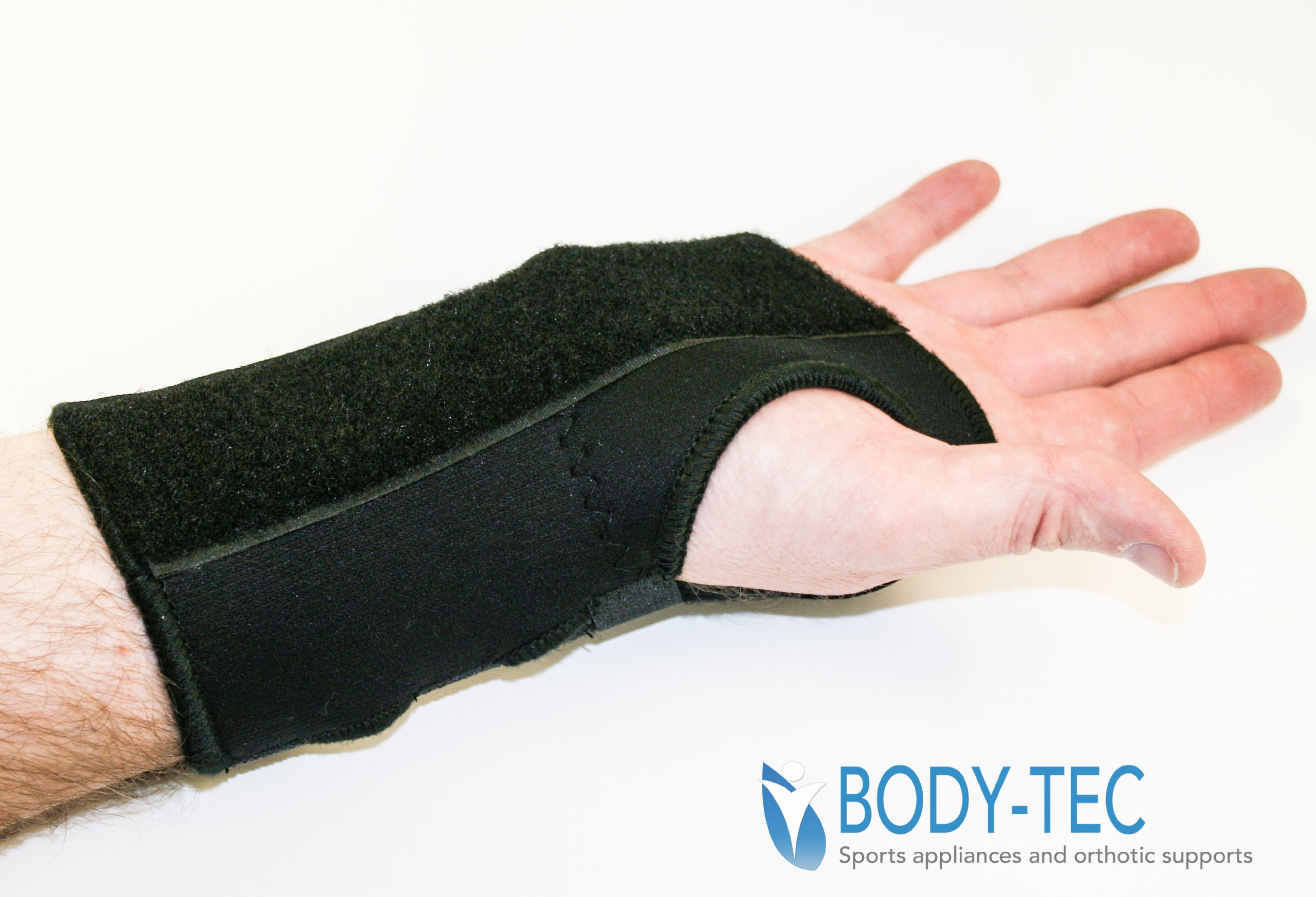 Body-Tec - Supporto in neoprene regolabile per il polso, per problemi di artrite e sindrome del tunnel carpale