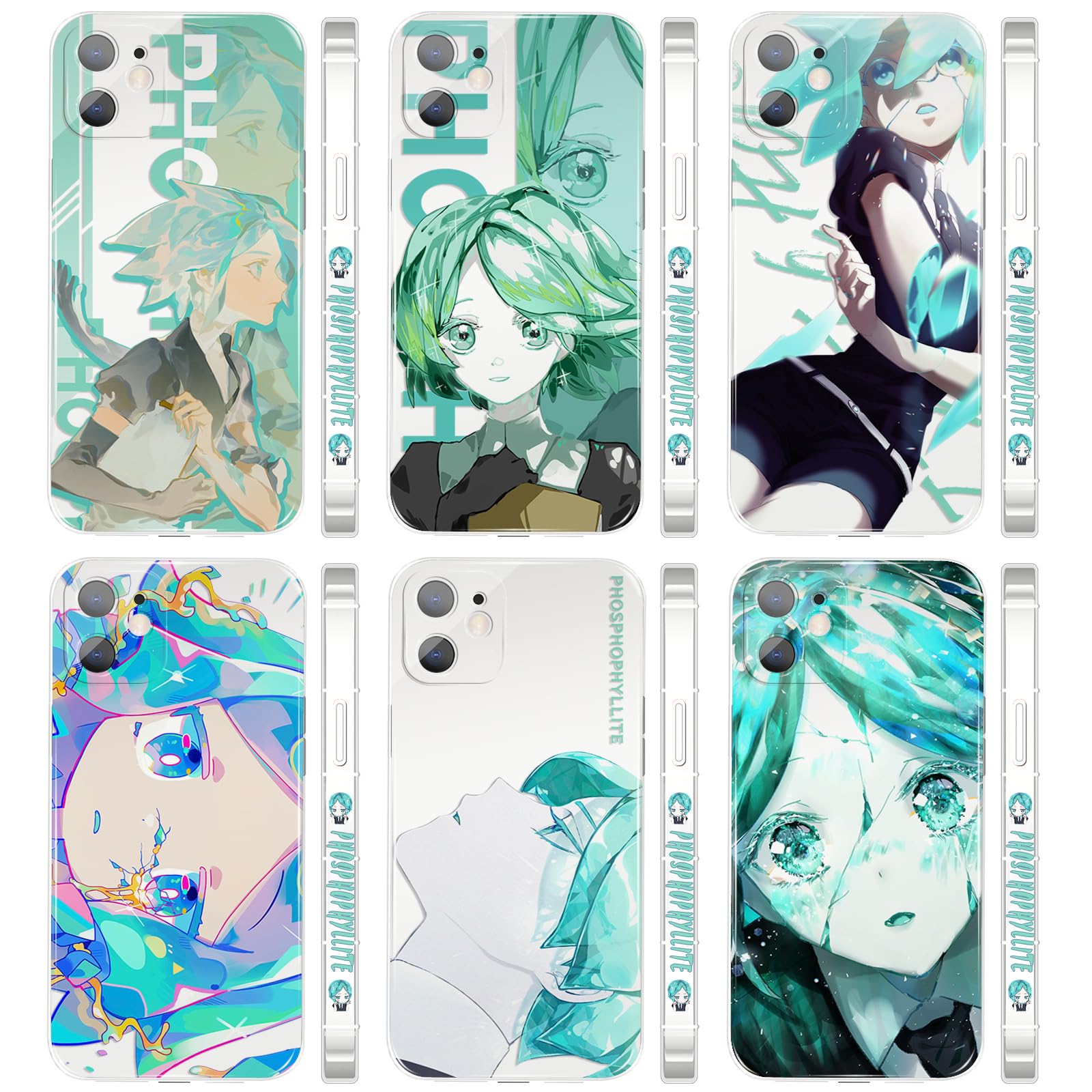 Amazon.co.jp: 宝石の国 フォスフォフィライト フォス スマホケース