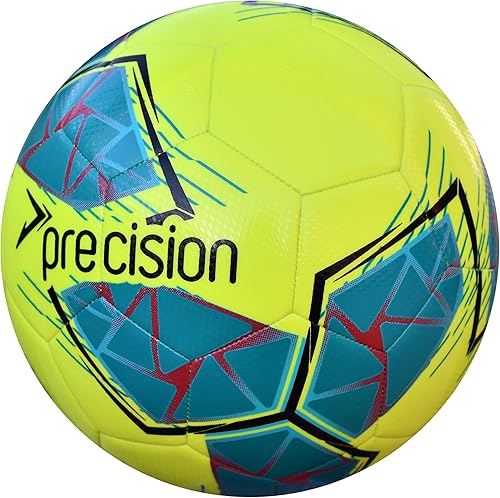 Miniatura 2 de Pelota de entrenamiento básica FIFA Precision Fusion, para todo tipo de clima, certificado IMS, oficial, altamente duradera, espuma EVA de 0.138 in