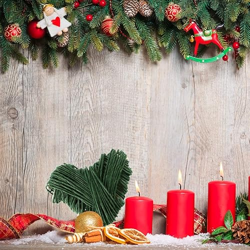 Miniatura 29 de Syhood Alambre de encuadernación de vid floral Alambre de envoltura rústica para ramos de flores (marrón)