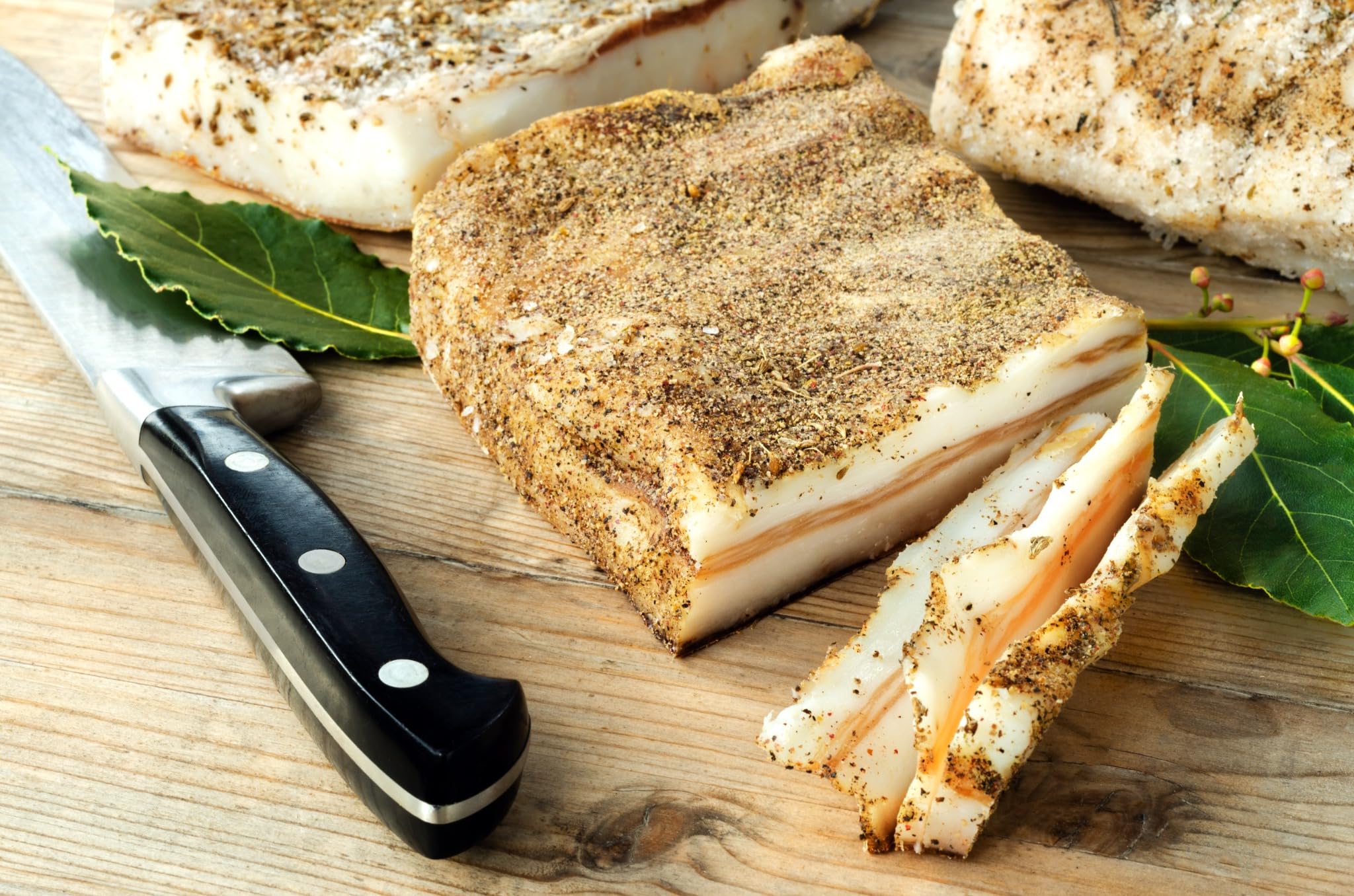 Moretti® Lardo Nobile – Stagionato in Conche di Marmo – 100% Italiano – Senza Conservanti - Utile per diverse pietanze (1 kg)
